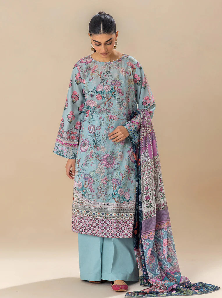 Morbagh | Lawn Collection 24 | SOUL BLUE - Pakistani Clothes for women, in United Kingdom and United States