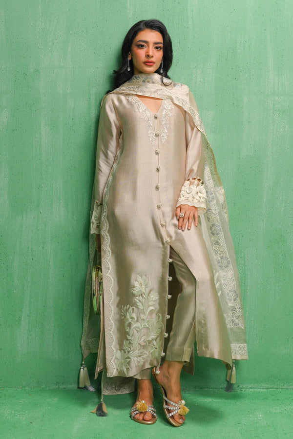 Hue Pret | Mira Eid Collection | RAHA - Hoorain Designer Wear - Pakistani Designer Clothes for women, in United Kingdom, United states, CA and Australia