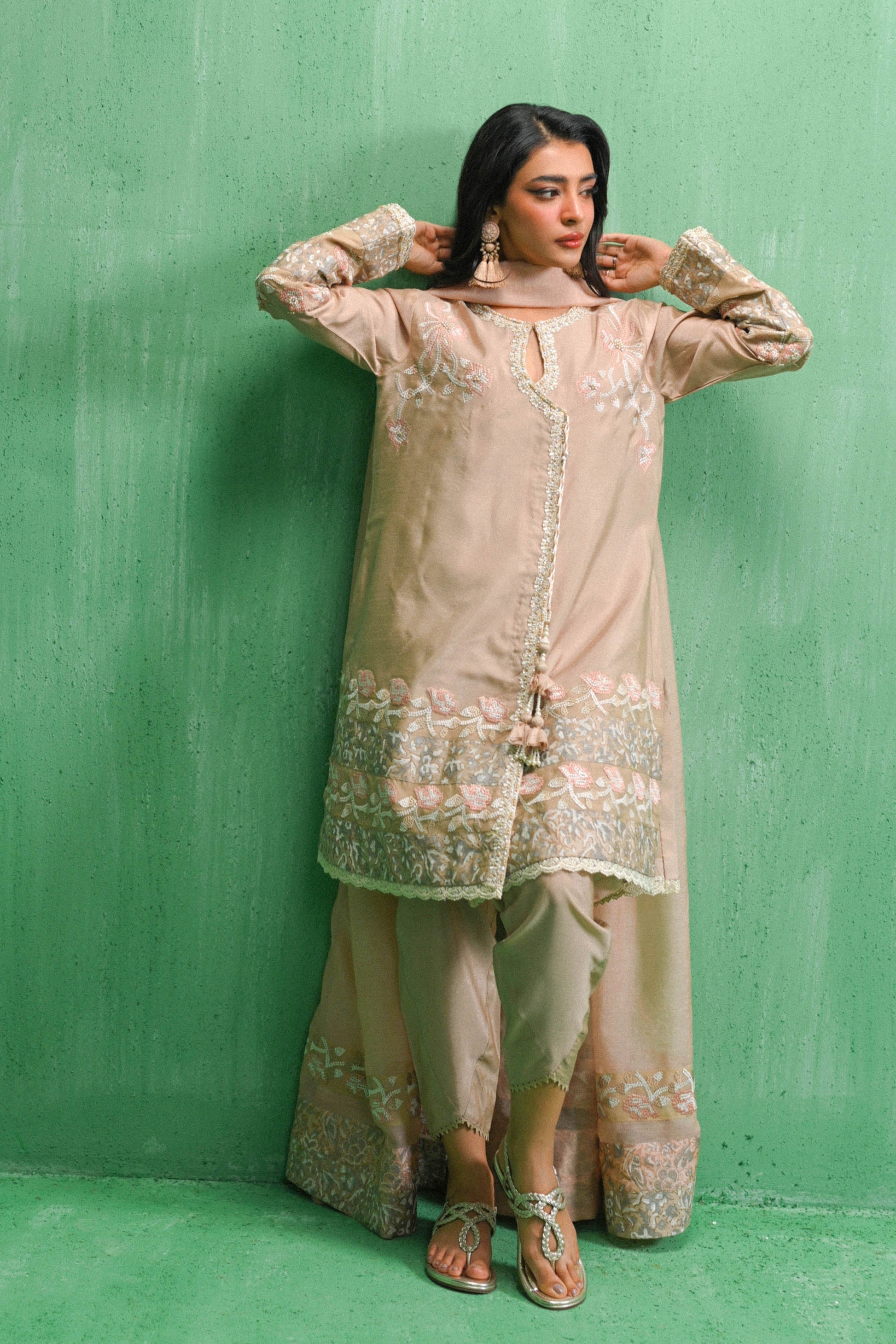 Hue Pret | Mira Eid Collection | ARWA - Pakistani Clothes for women, in United Kingdom and United States