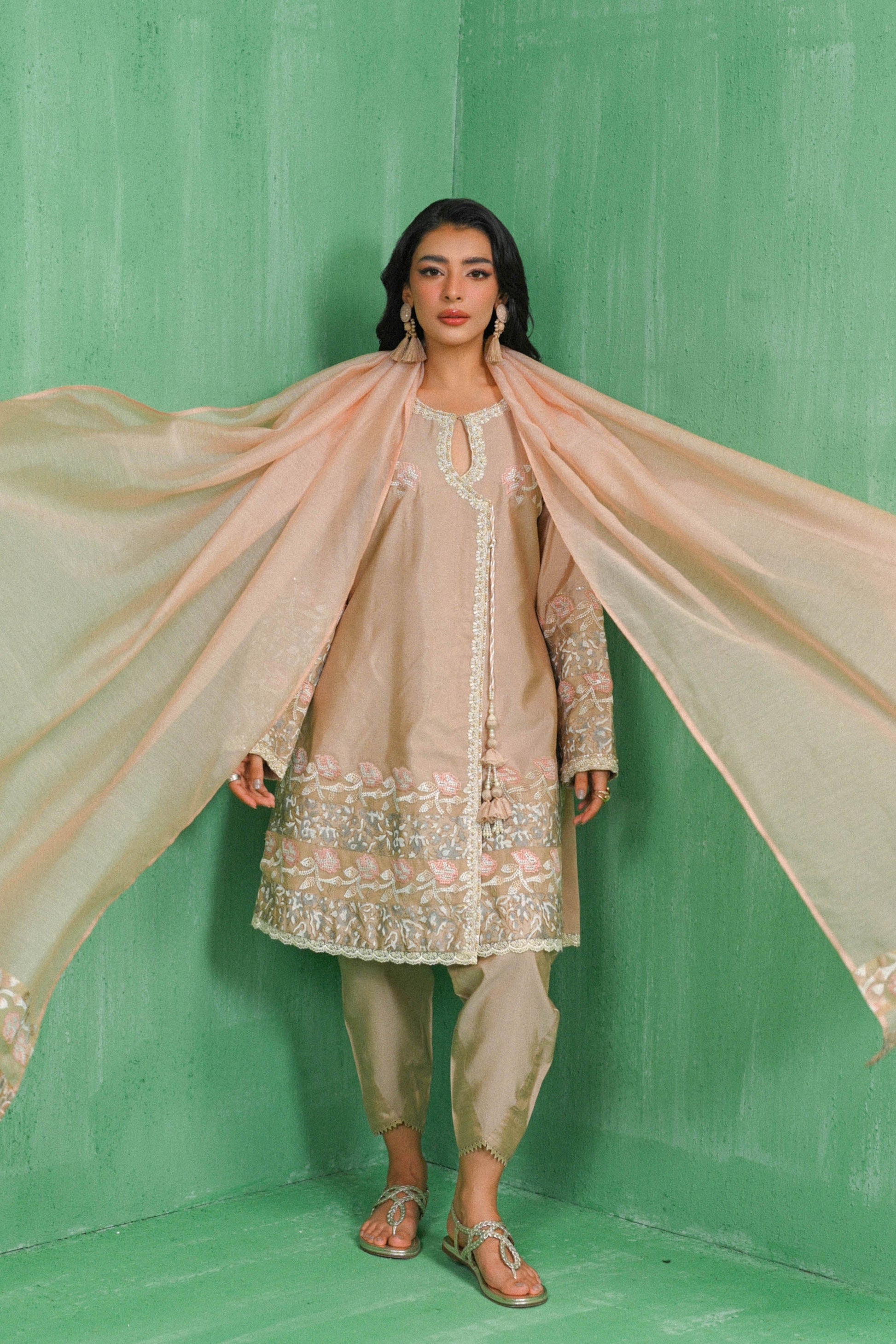 Hue Pret | Mira Eid Collection | ARWA - Pakistani Clothes for women, in United Kingdom and United States