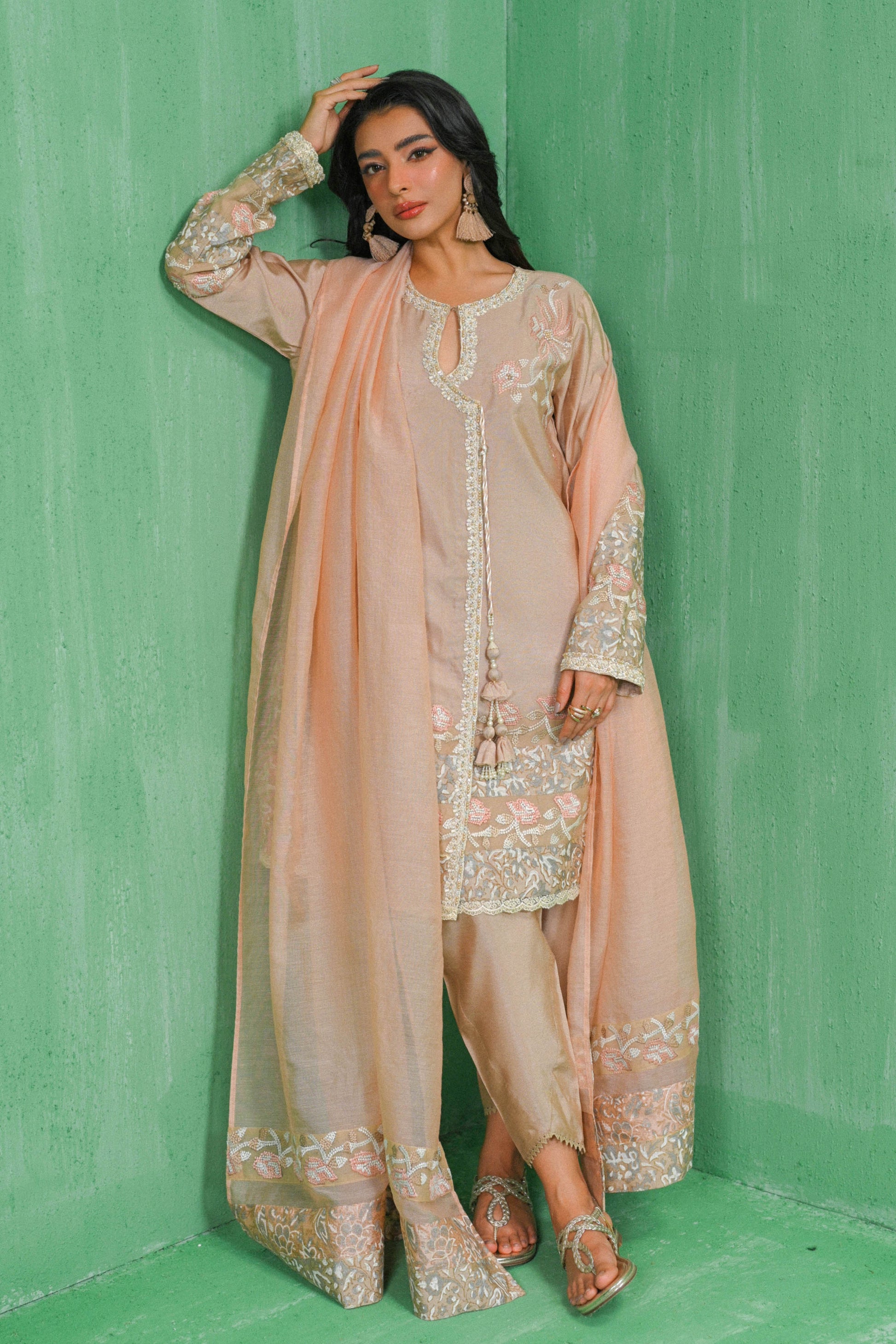 Hue Pret | Mira Eid Collection | ARWA - Pakistani Clothes for women, in United Kingdom and United States