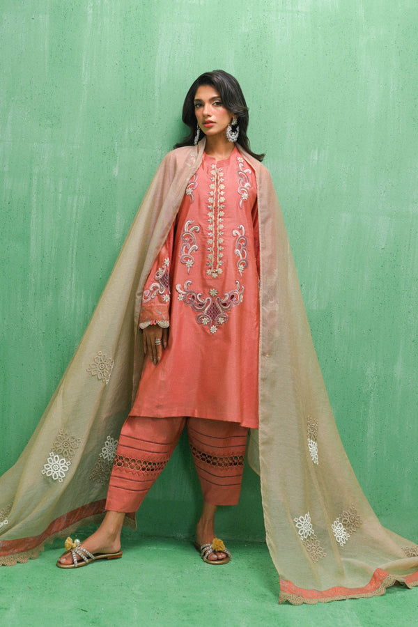 Hue Pret | Mira Eid Collection | AZAH - Hoorain Designer Wear - Pakistani Designer Clothes for women, in United Kingdom, United states, CA and Australia