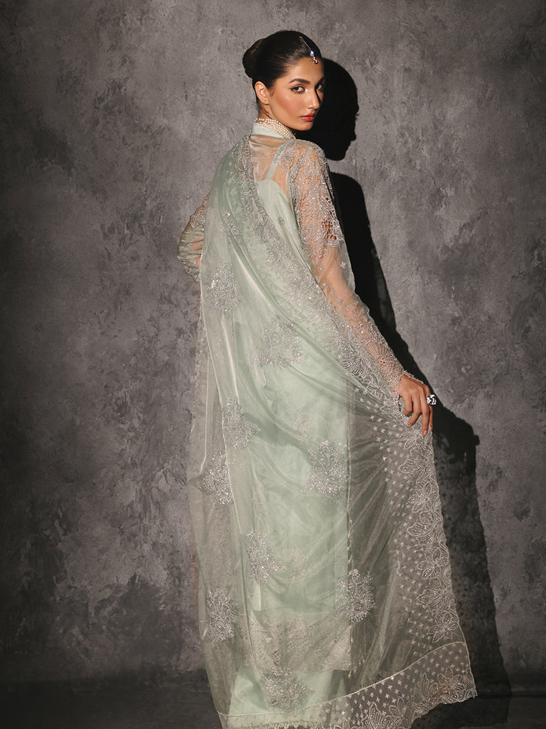 Rajbari | Sage Chiffon Edit | Astoria