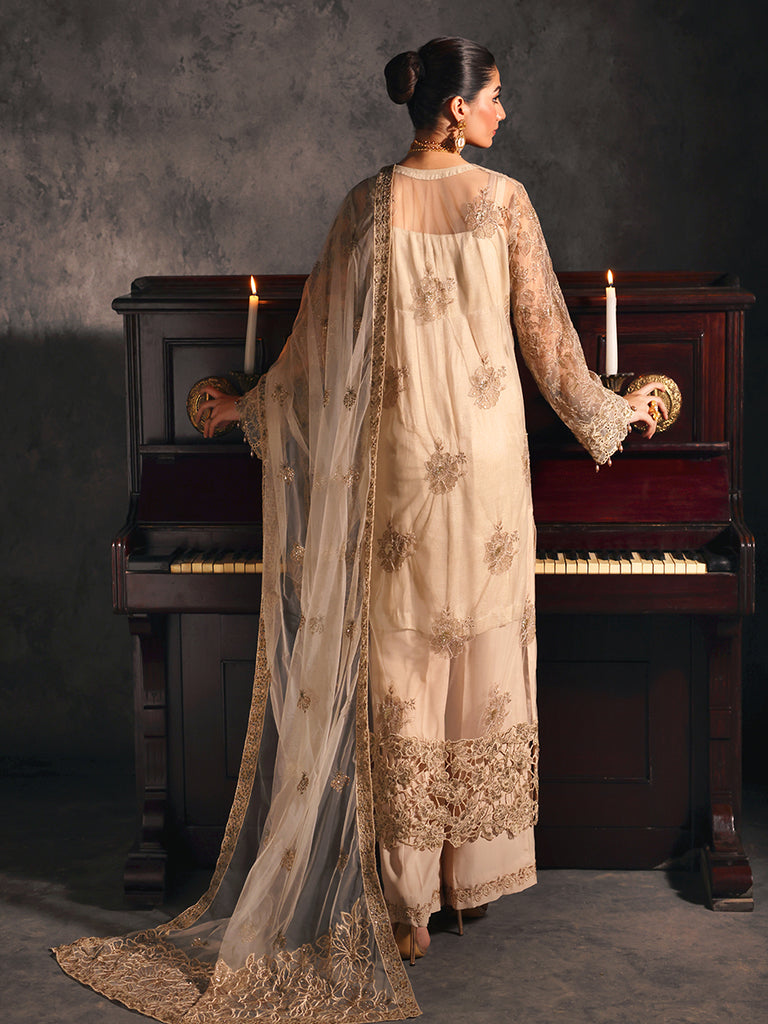 Rajbari | Sage Chiffon Edit | Verve