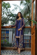 Wahajmkhan | Bahar Begum Formals | NAVY BEGUM JACKET - Pakistani Clothes for women, in United Kingdom and United States