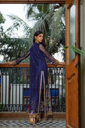 Wahajmkhan | Bahar Begum Formals | NAVY BEGUM JACKET - Pakistani Clothes for women, in United Kingdom and United States