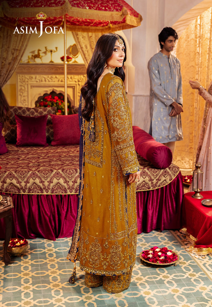 Asim Jofa | Jaan e Jahan| AJJJ-12 - Hoorain Designer Wear - Pakistani Ladies Branded Stitched Clothes in United Kingdom, United states, CA and Australia