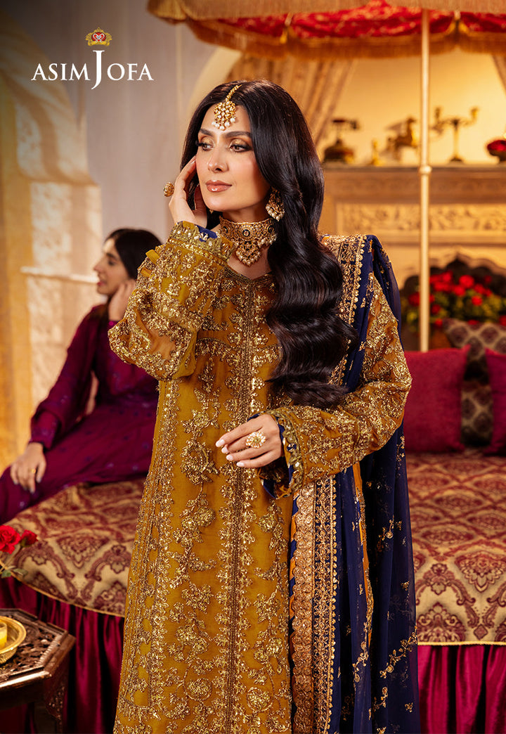 Asim Jofa | Jaan e Jahan| AJJJ-12 - Hoorain Designer Wear - Pakistani Ladies Branded Stitched Clothes in United Kingdom, United states, CA and Australia