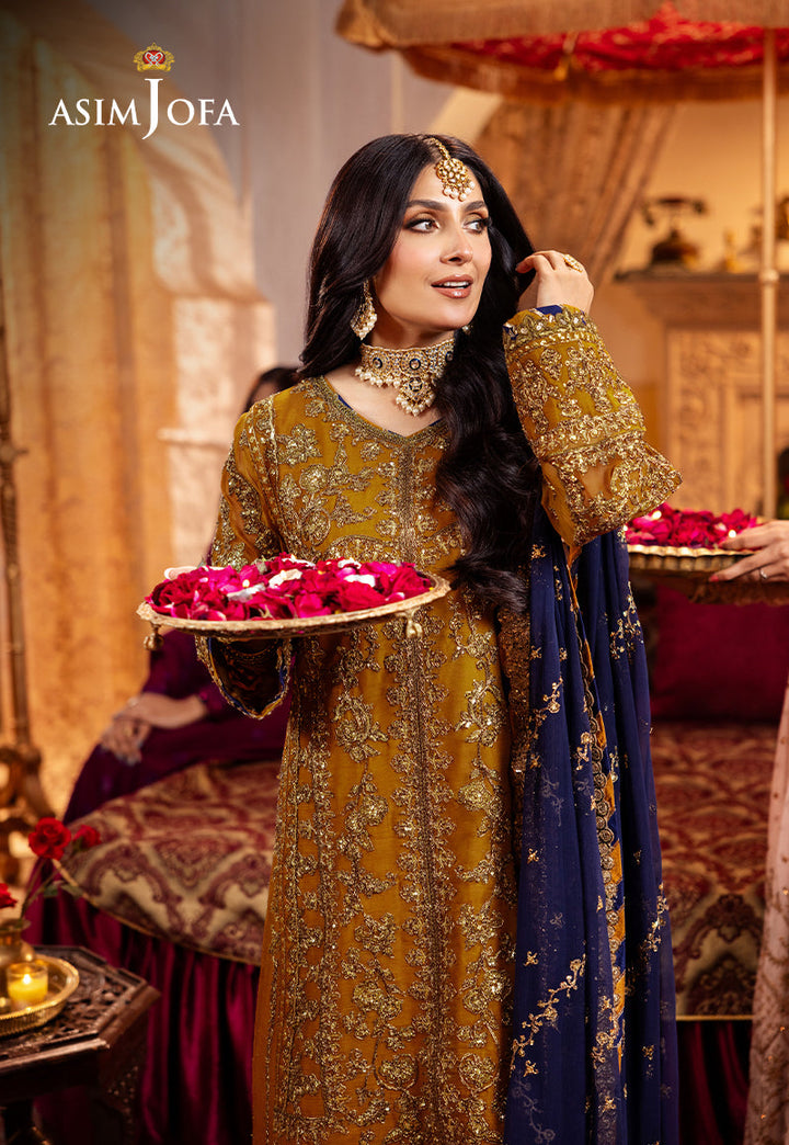 Asim Jofa | Jaan e Jahan| AJJJ-12 - Hoorain Designer Wear - Pakistani Ladies Branded Stitched Clothes in United Kingdom, United states, CA and Australia