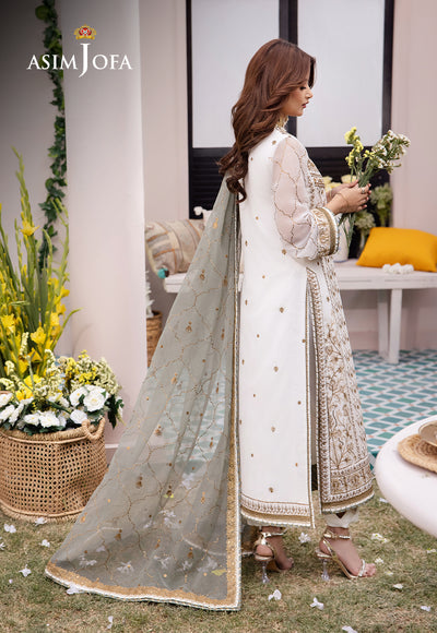 Asim Jofa | Dhanak Rang Collection | AJCF-17 - Hoorain Designer Wear - Pakistani Ladies Branded Stitched Clothes in United Kingdom, United states, CA and Australia
