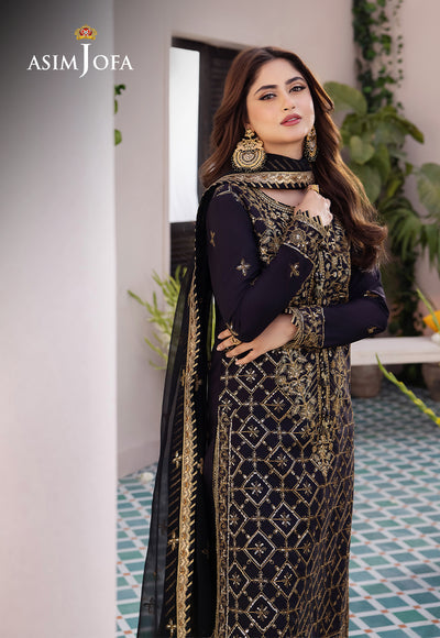 Asim Jofa | Dhanak Rang Collection | AJCF-04 - Hoorain Designer Wear - Pakistani Ladies Branded Stitched Clothes in United Kingdom, United states, CA and Australia
