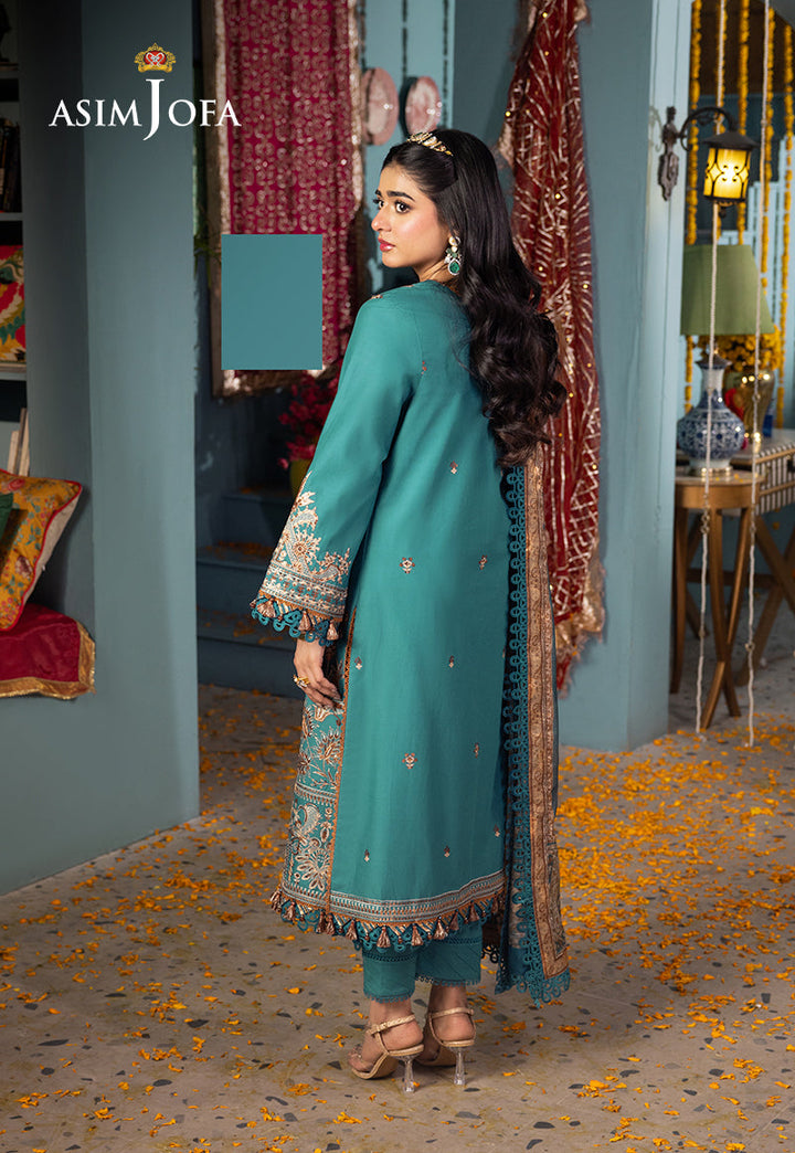 Asim Jofa | Asra Festive Essentials | AJRA-10 - Hoorain Designer Wear - Pakistani Designer Clothes for women, in United Kingdom, United states, CA and Australia