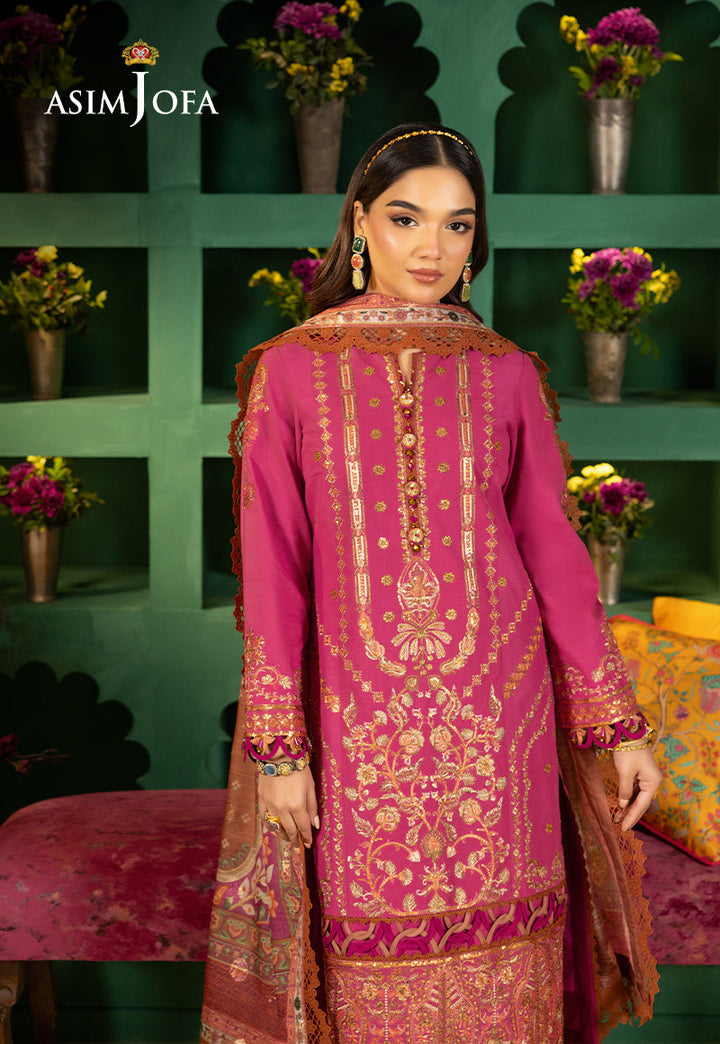 Asim Jofa | Asra Festive Essentials | AJRA-11 - Hoorain Designer Wear - Pakistani Designer Clothes for women, in United Kingdom, United states, CA and Australia