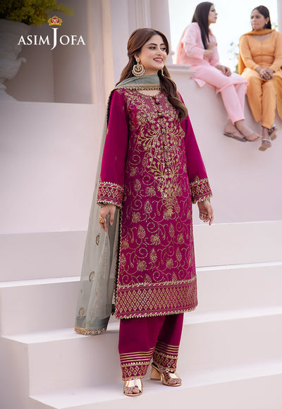 Asim Jofa | Dhanak Rang Collection | AJCF-12 - Pakistani Clothes for women, in United Kingdom and United States