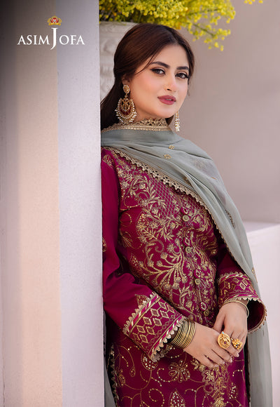 Asim Jofa | Dhanak Rang Collection | AJCF-12 - Pakistani Clothes for women, in United Kingdom and United States