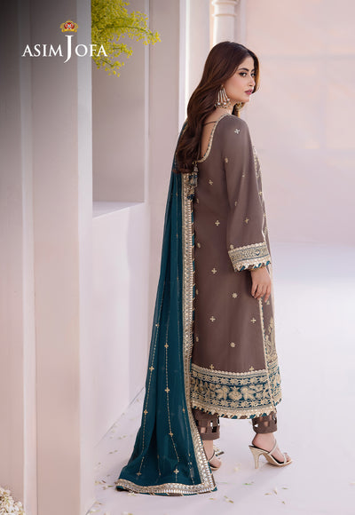 Asim Jofa | Dhanak Rang Collection | AJCF-30 - Hoorain Designer Wear - Pakistani Ladies Branded Stitched Clothes in United Kingdom, United states, CA and Australia