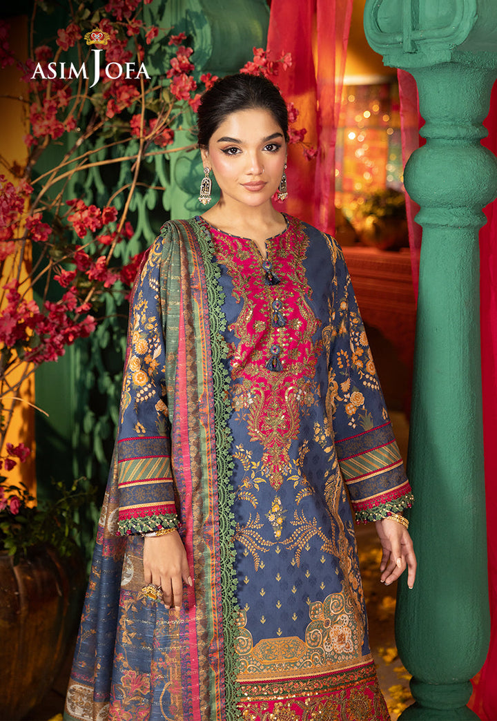 Asim Jofa | Asra Festive Essentials | AJRA-03 - Hoorain Designer Wear - Pakistani Designer Clothes for women, in United Kingdom, United states, CA and Australia