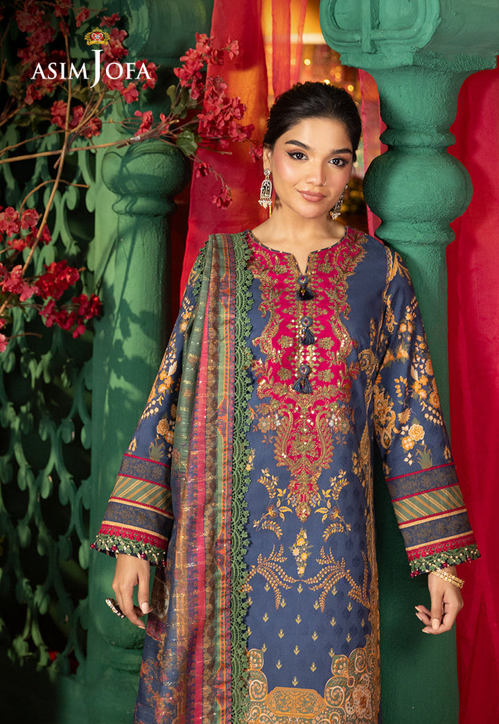 Asim Jofa | Asra Festive Essentials | AJRA-03 - Hoorain Designer Wear - Pakistani Designer Clothes for women, in United Kingdom, United states, CA and Australia