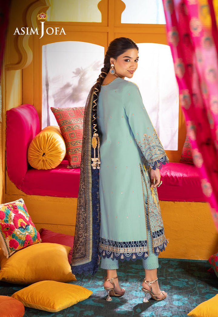 Asim Jofa | Asra Festive Essentials | AJRA-12 - Hoorain Designer Wear - Pakistani Designer Clothes for women, in United Kingdom, United states, CA and Australia