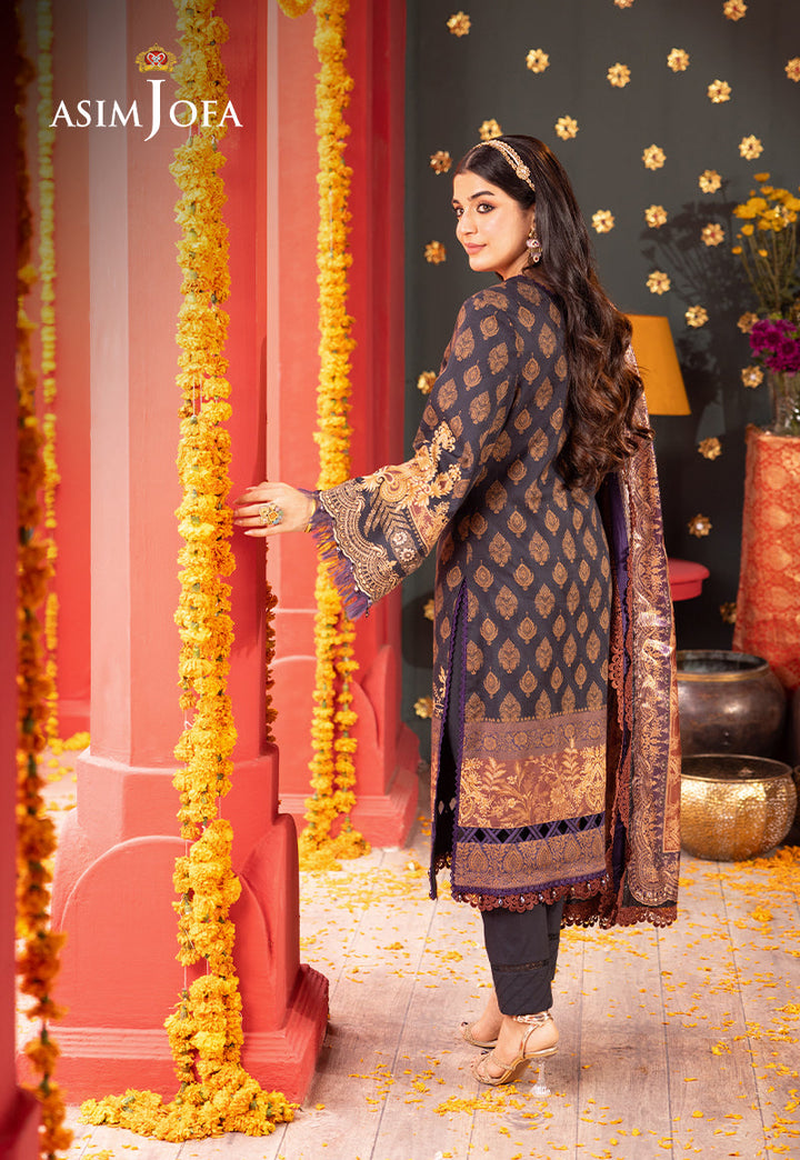 Asim Jofa | Asra Festive Essentials | AJRA-01 - Hoorain Designer Wear - Pakistani Designer Clothes for women, in United Kingdom, United states, CA and Australia