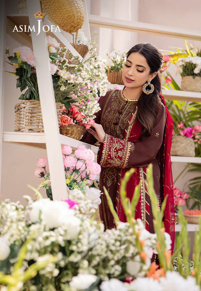 Asim Jofa | Dhanak Rang Collection | AJCF-27 - Pakistani Clothes for women, in United Kingdom and United States