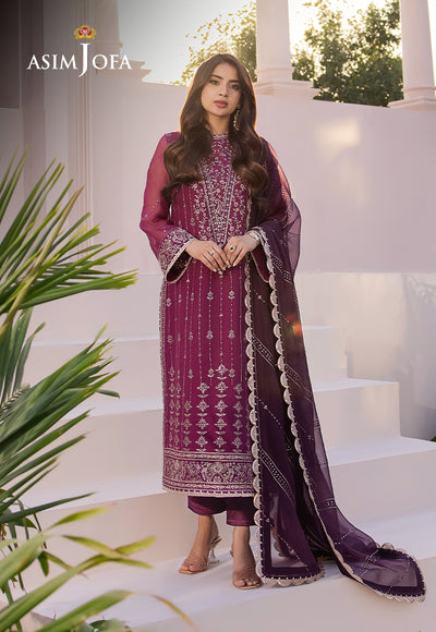 Asim Jofa | Dhanak Rang Collection | AJCF-19 - Pakistani Clothes for women, in United Kingdom and United States