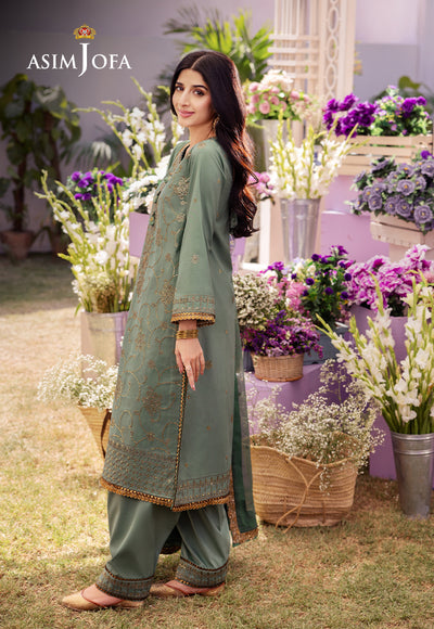 Asim Jofa | Dhanak Rang Collection | AJCF-15 - Hoorain Designer Wear - Pakistani Ladies Branded Stitched Clothes in United Kingdom, United states, CA and Australia