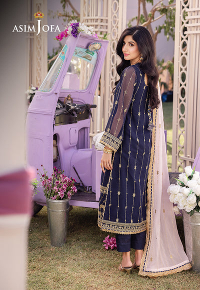 Asim Jofa | Dhanak Rang Collection | AJCF-09 - Hoorain Designer Wear - Pakistani Ladies Branded Stitched Clothes in United Kingdom, United states, CA and Australia