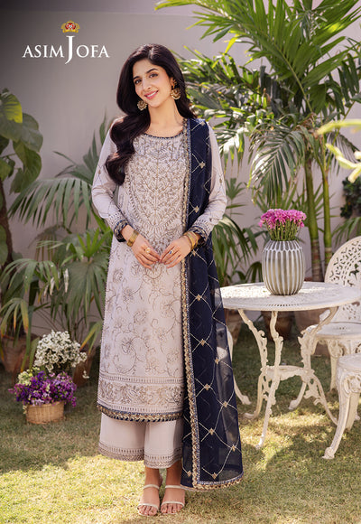 Asim Jofa | Dhanak Rang Collection | AJCF-13 - Hoorain Designer Wear - Pakistani Ladies Branded Stitched Clothes in United Kingdom, United states, CA and Australia