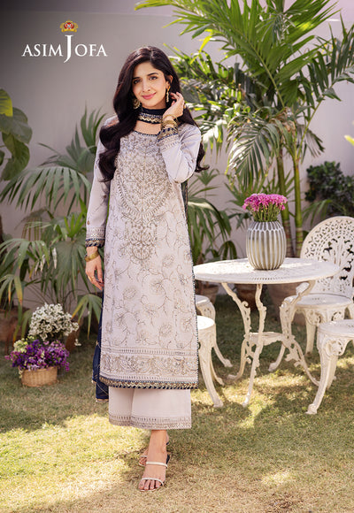 Asim Jofa | Dhanak Rang Collection | AJCF-13 - Hoorain Designer Wear - Pakistani Designer Clothes for women, in United Kingdom, United states, CA and Australia