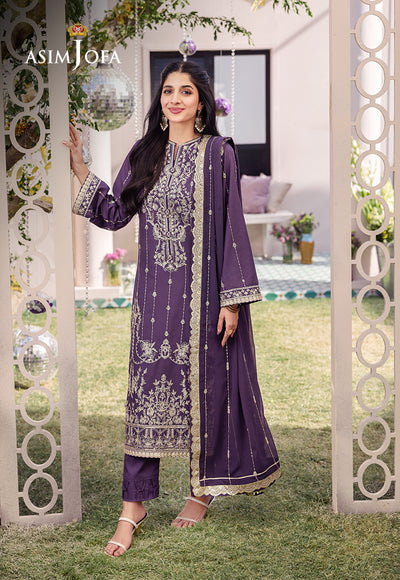 Asim Jofa | Dhanak Rang Collection | AJCF-29 - Hoorain Designer Wear - Pakistani Ladies Branded Stitched Clothes in United Kingdom, United states, CA and Australia