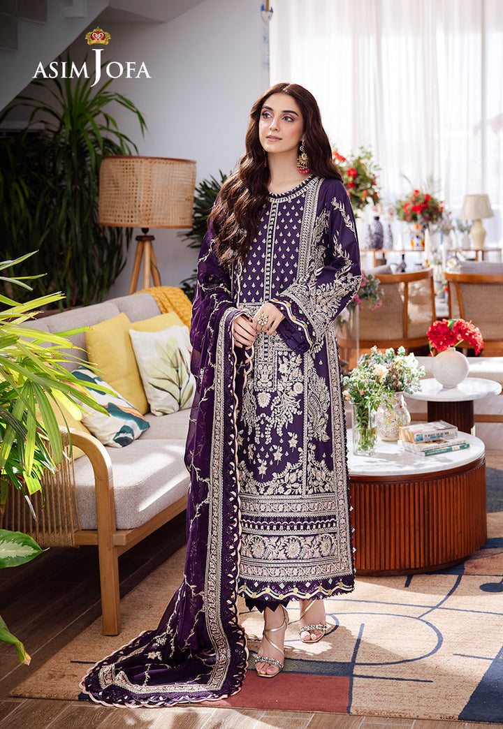 Asim Jofa | Uraan Lawn Chiffon Collection | AJUR-05 - Pakistani Clothes for women, in United Kingdom and United States