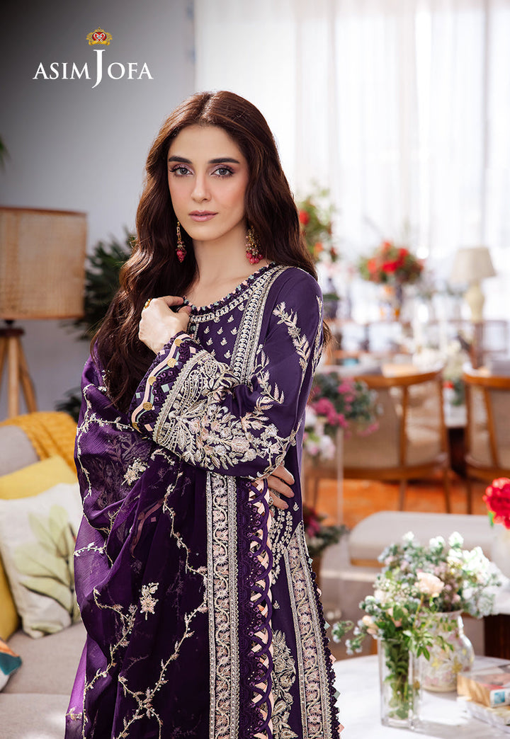 Asim Jofa | Uraan Lawn Chiffon Collection | AJUR-05 - Pakistani Clothes for women, in United Kingdom and United States