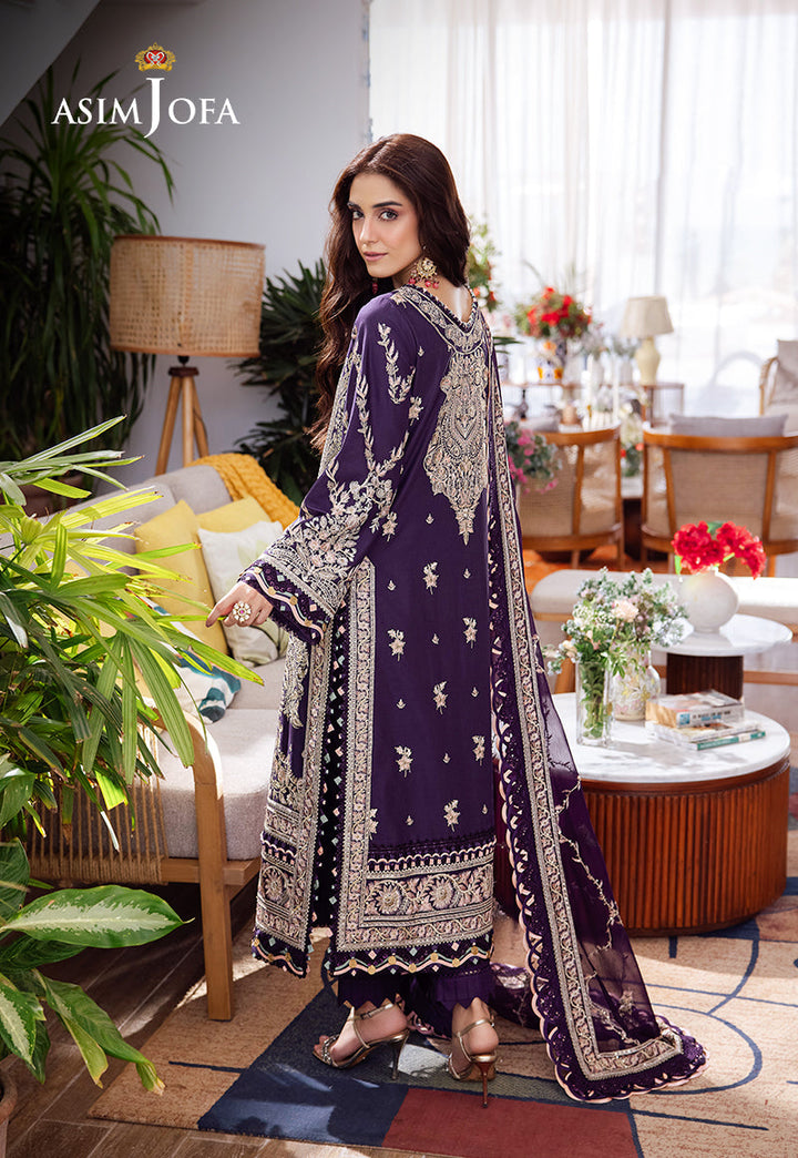 Asim Jofa | Uraan Lawn Chiffon Collection | AJUR-05 - Pakistani Clothes for women, in United Kingdom and United States