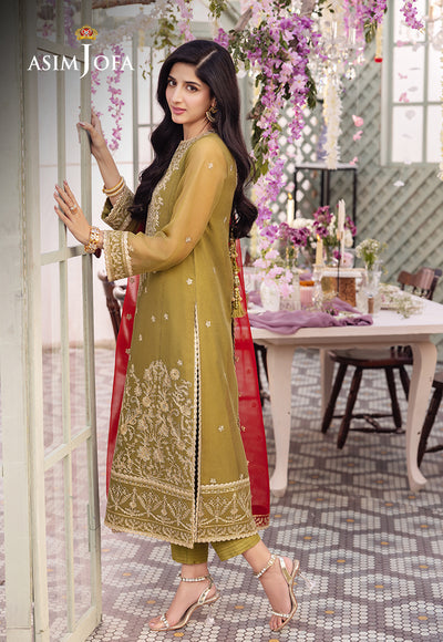 Asim Jofa | Dhanak Rang Collection |  AJCF-26 - Pakistani Clothes for women, in United Kingdom and United States