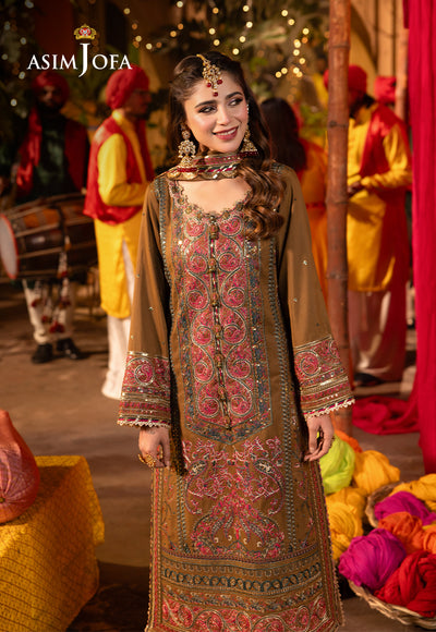 Asim Jofa | Chamak Damak Festive 24 | AJCD-08 - Pakistani Clothes for women, in United Kingdom and United States