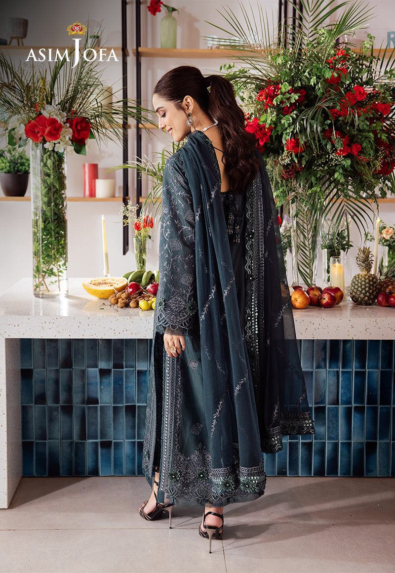 Asim Jofa | Uraan Lawn Chiffon Collection | AJUR-01 - Pakistani Clothes for women, in United Kingdom and United States