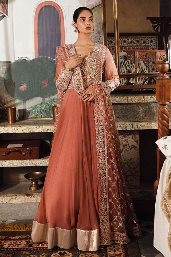 Mushq | Irha Kalidaar Chiffon Pret | AYLA - Hoorain Designer Wear - Pakistani Ladies Branded Stitched Clothes in United Kingdom, United states, CA and Australia