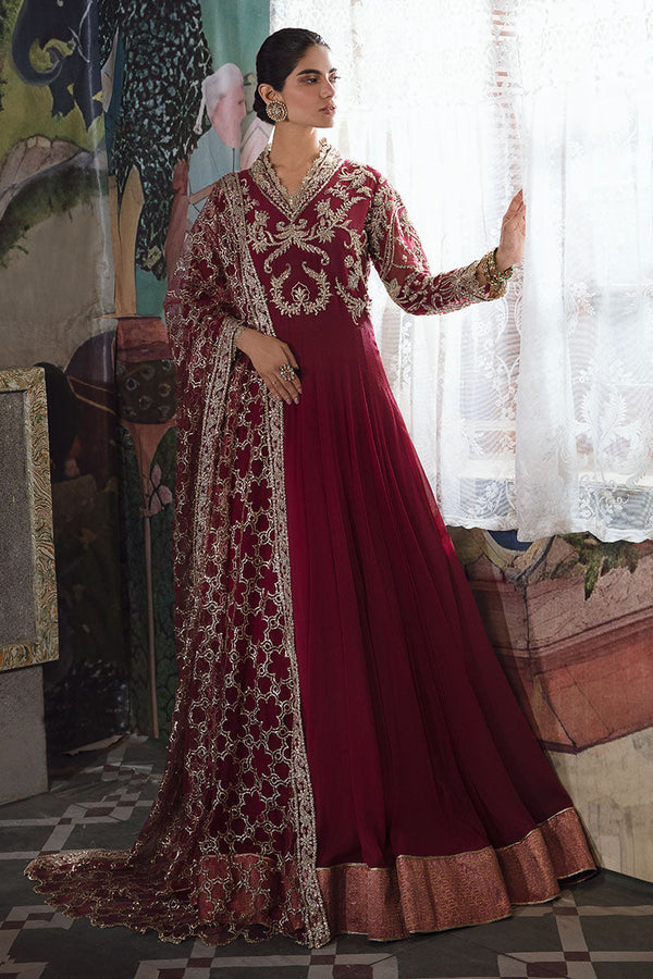 Mushq | Irha Kalidaar Chiffon Pret | NYRA - Hoorain Designer Wear - Pakistani Ladies Branded Stitched Clothes in United Kingdom, United states, CA and Australia