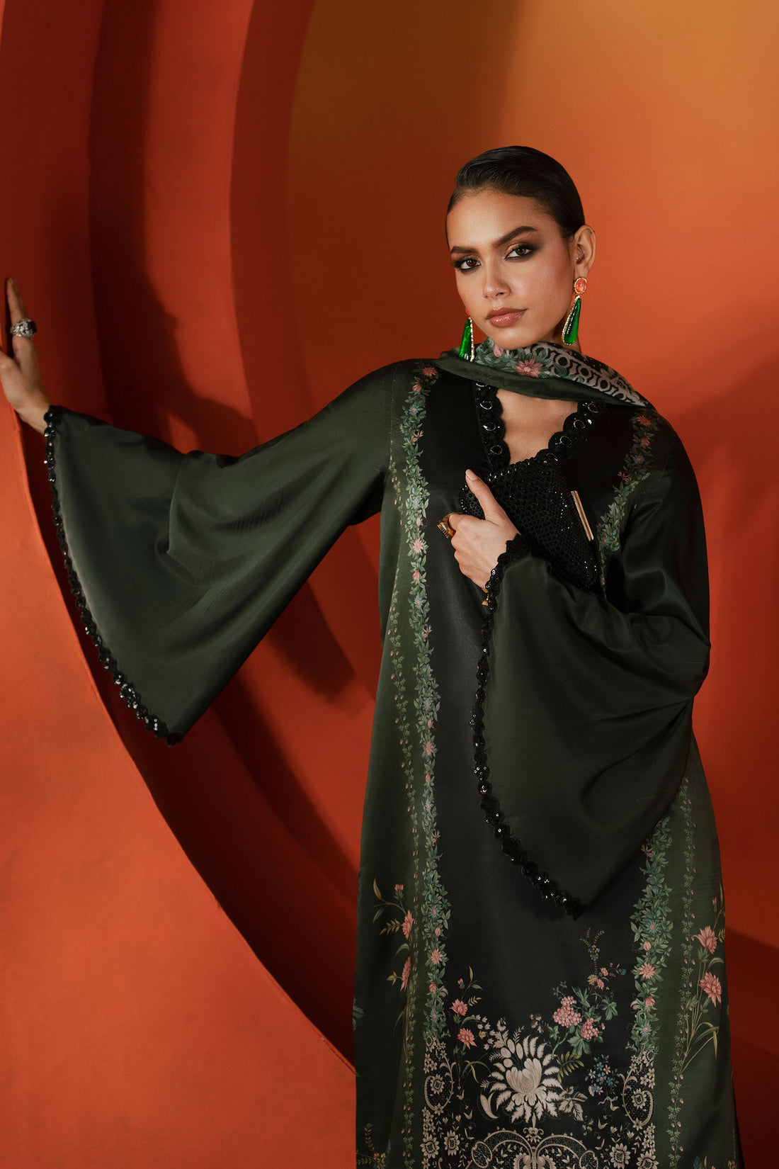 Maria B | Luxury Pret Pre Fall | MPS-EF26-06R1-Green
