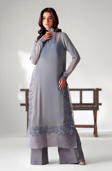 Maryum N Maria | Luxury Pret 24 | MS-24206 - GREY - ALIZÉE