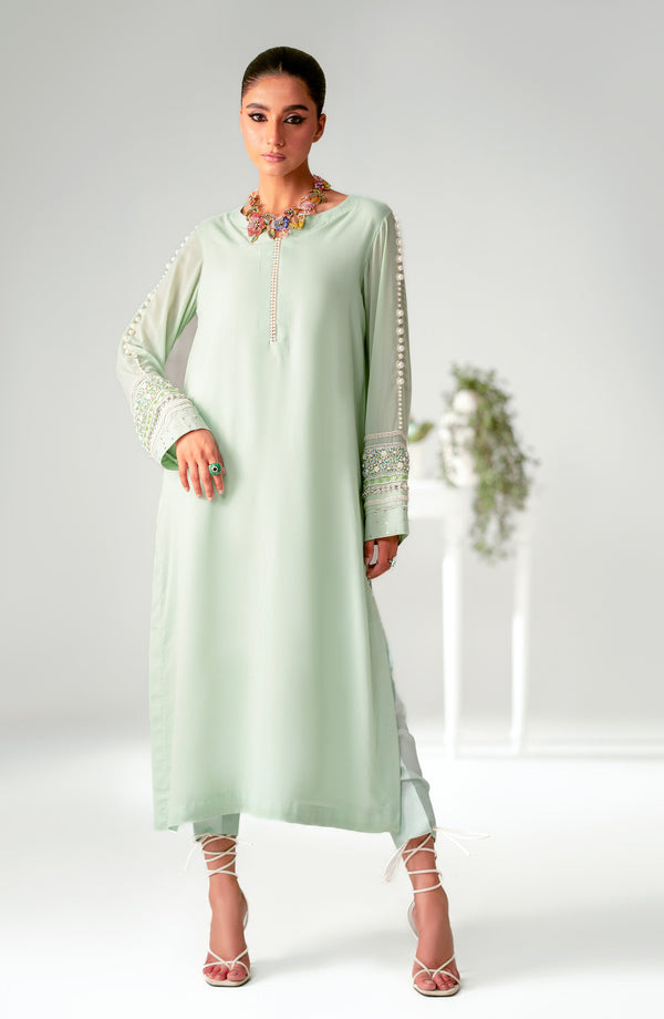 Maryum N Maria | Pret A Luxe | SOPHIE - Hoorain Designer Wear - Pakistani Ladies Branded Stitched Clothes in United Kingdom, United states, CA and Australia