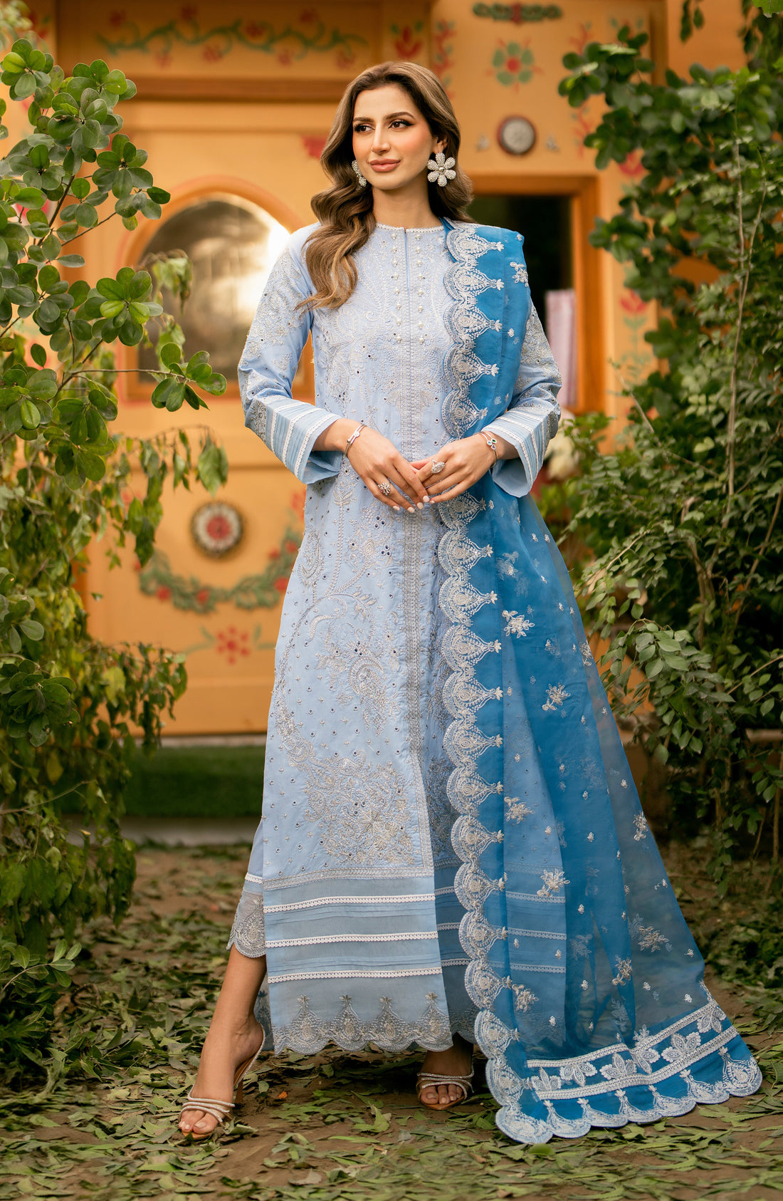 Maryum N Maria | Luxury Lawn 24 | Eshe - Pakistani Clothes for women, in United Kingdom and United States