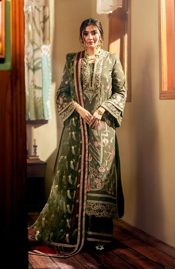 Maryum N Maria | Luxury Lawn 24 | Amira - Hoorain Designer Wear - Pakistani Designer Clothes for women, in United Kingdom, United states, CA and Australia