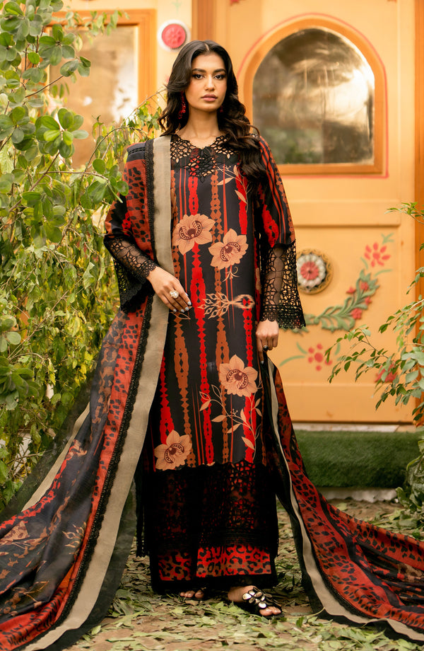 Maryum N Maria | Luxury Lawn 24 | Chione - Hoorain Designer Wear - Pakistani Ladies Branded Stitched Clothes in United Kingdom, United states, CA and Australia