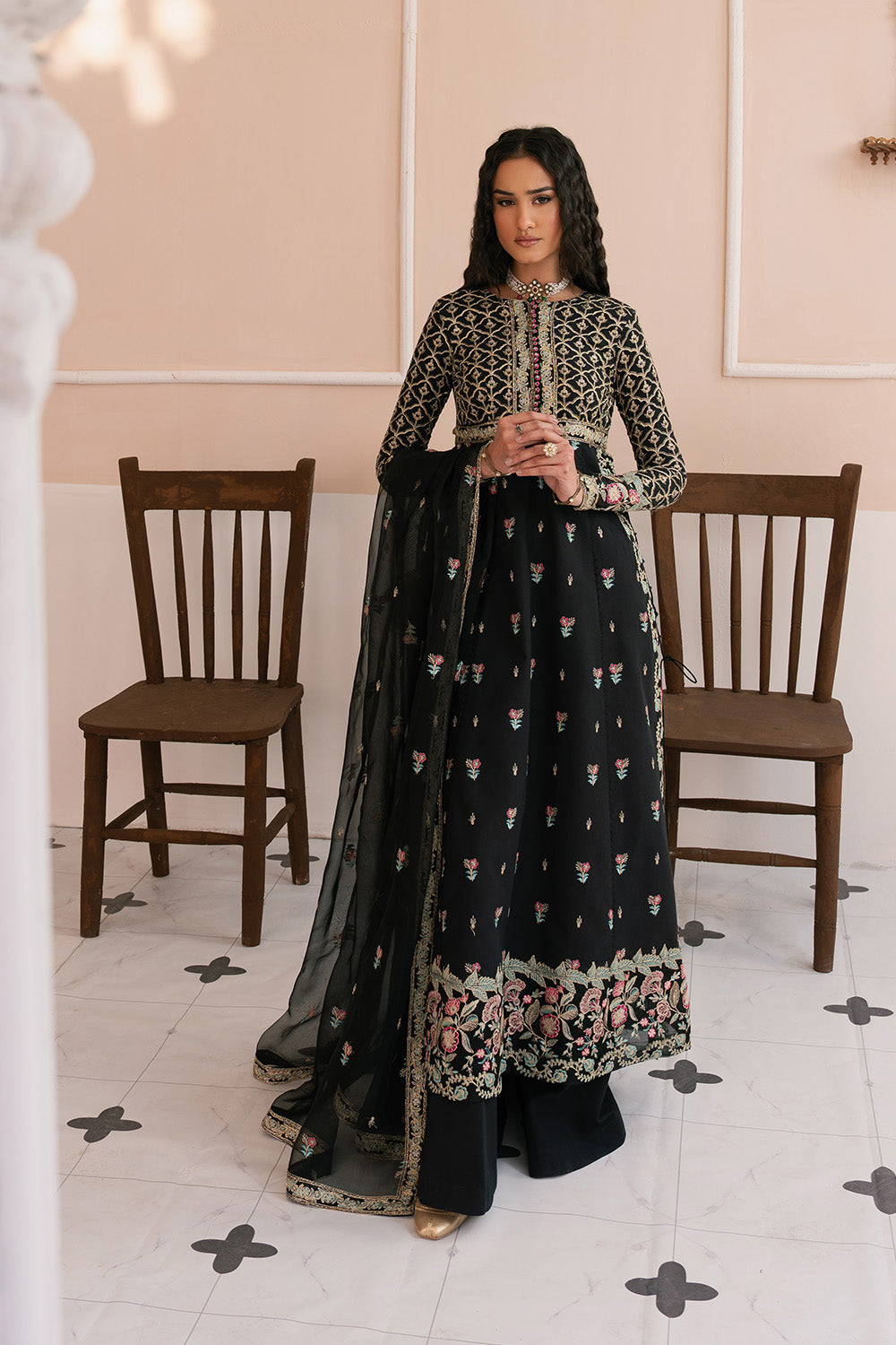 Maryum N Maria | Eid Luxury Lawn 25 | AHOU - MS50146