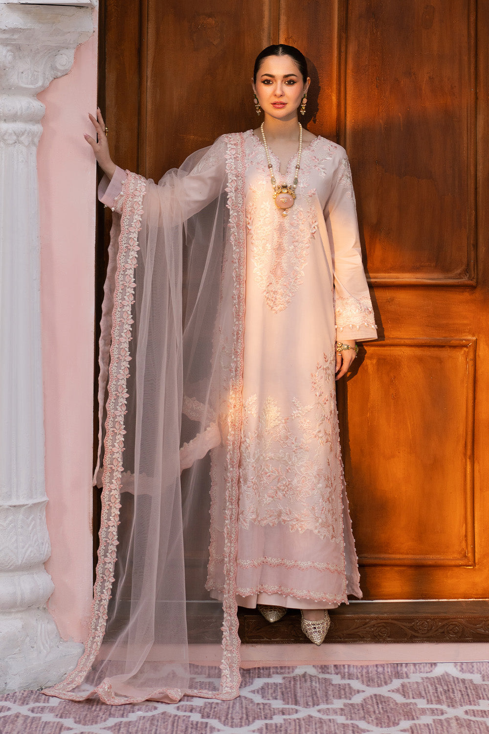 Maryum N Maria | Eid Luxury Lawn 25 | AGHIGH - MS50154