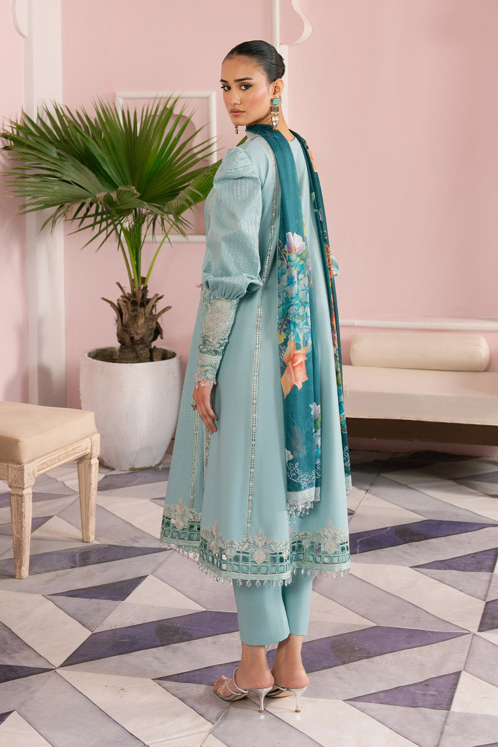 Maryum N Maria | Eid Luxury Lawn 25 | ATOOSH - MS50158