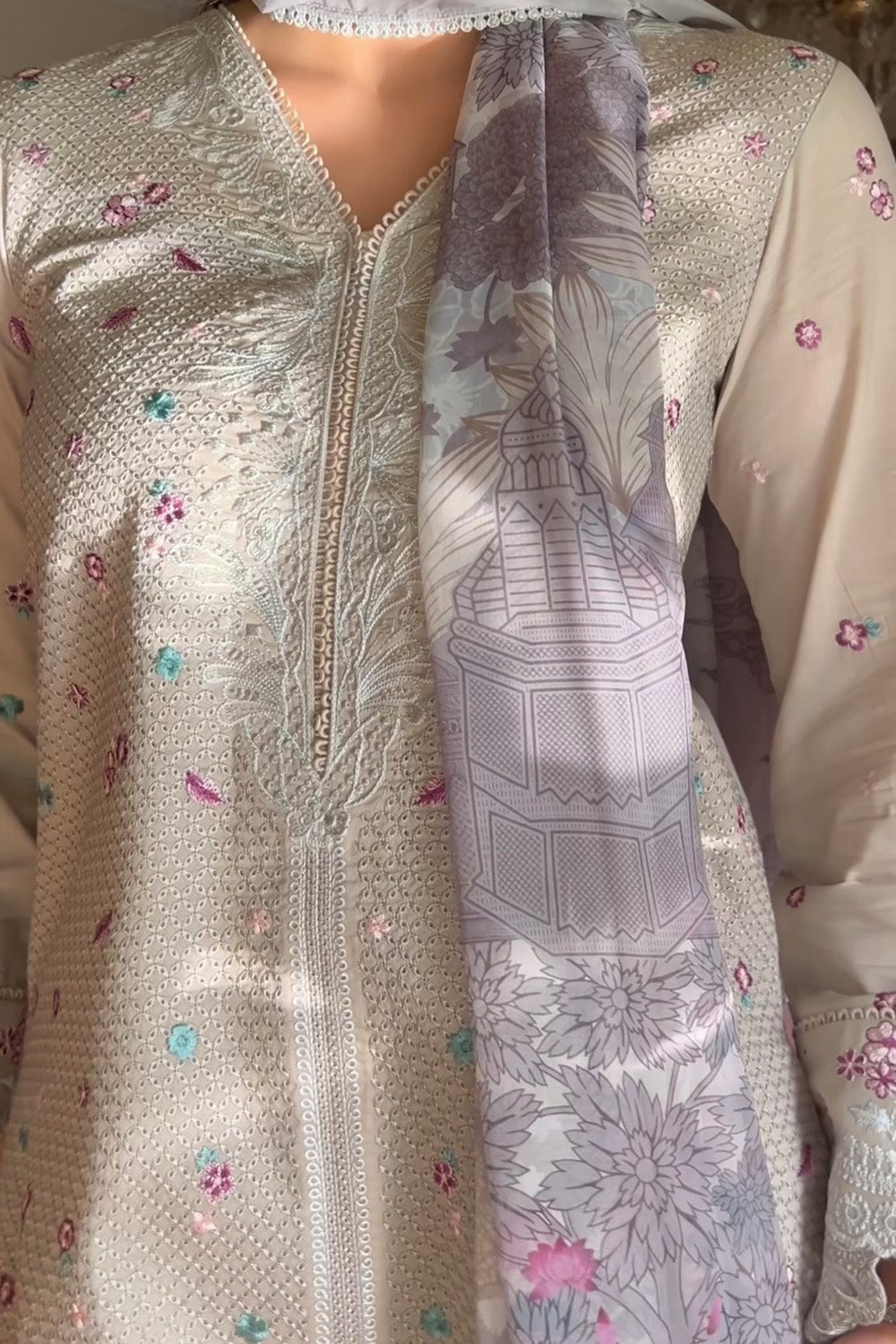 Maryum N Maria | Elara 25 |VOILET - MS50368