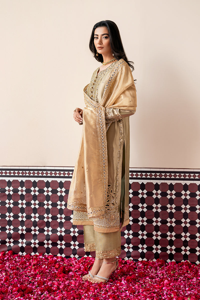 Mushq | Sunehri Lama Silk | Soraya